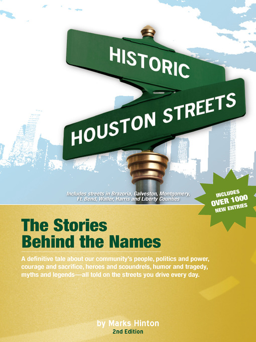 Title details for Historic Houston Streets by Marks Hinton - Available